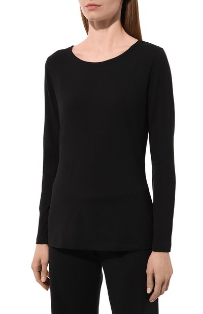 Хлопковый лонгслив LA PERLA, арт. 0021054, фото 3