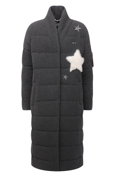 Женское пальто утепленное SEVEN LAB, арт. DLW-002SG charcoal