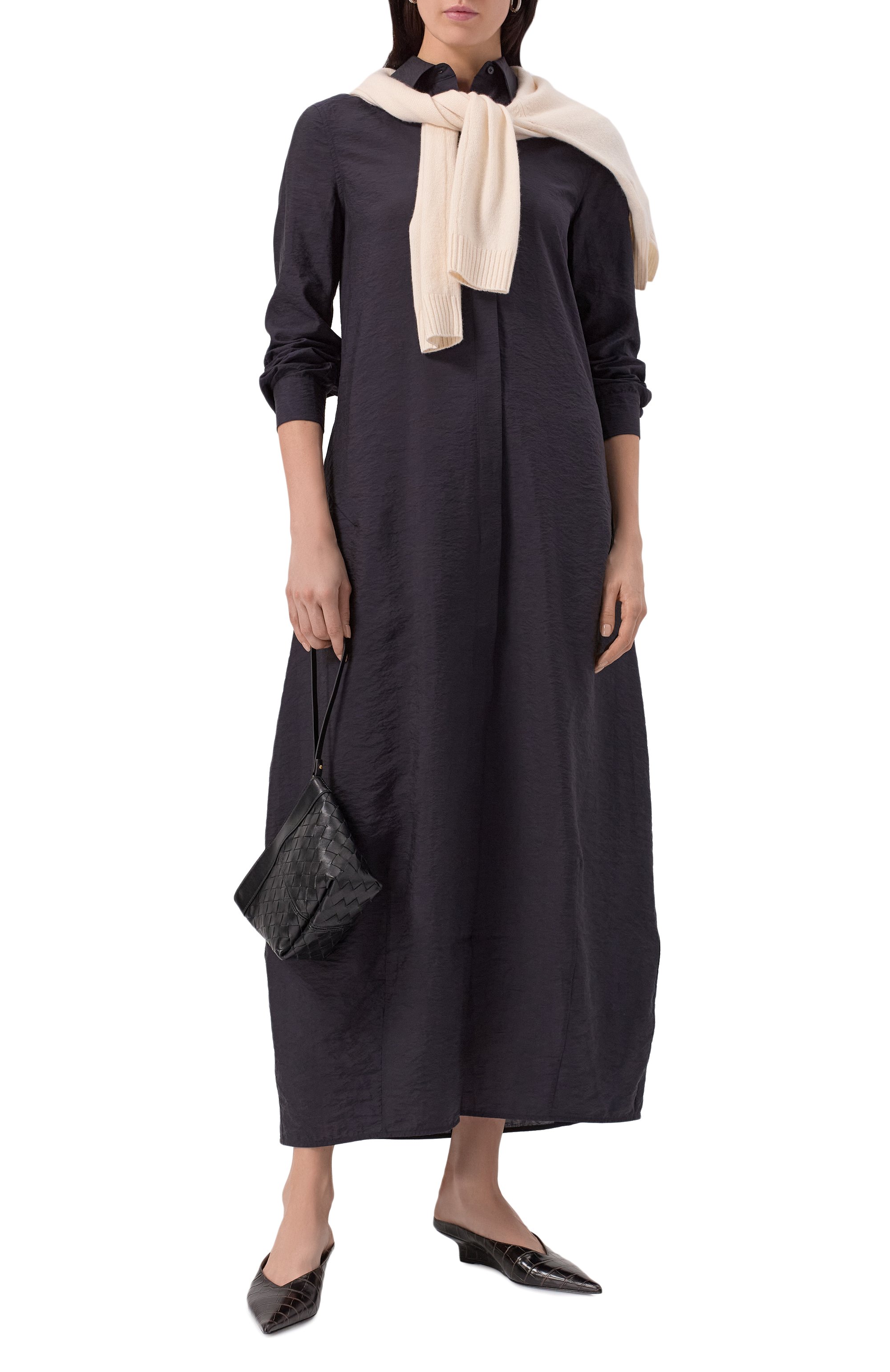 Шелковое платье TOTEME, арт. 251-WRD4489-FB0368, фото 2