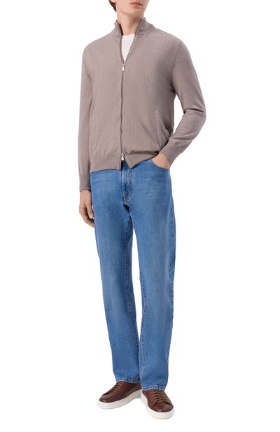 Мужской шерстяной кардиган GRAN SASSO, арт. 43165/14721