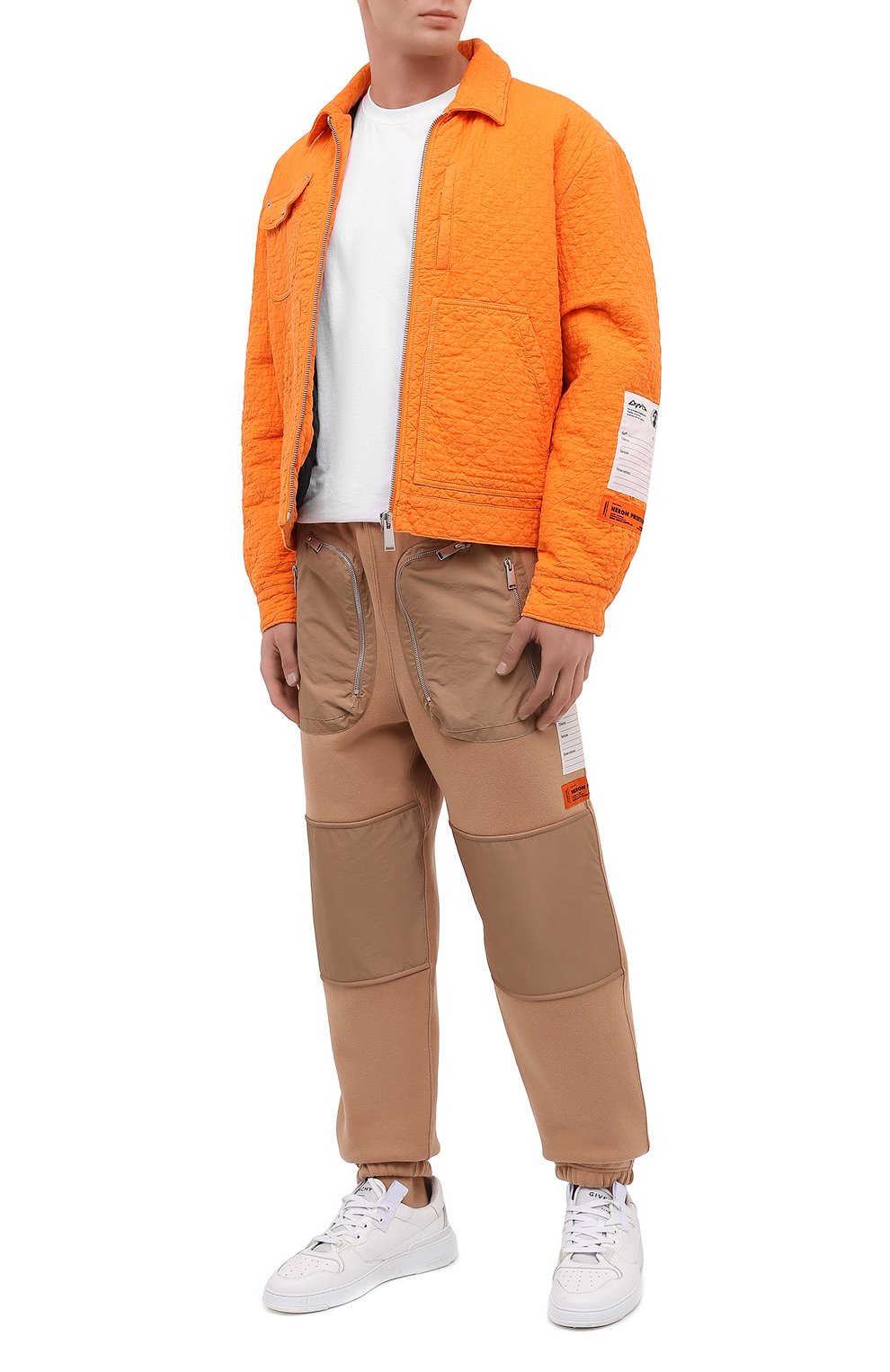 Хлопковые джоггеры HERON PRESTON, арт. HMCH015F20JER0016300, фото 3