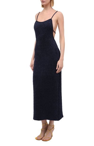 Платье из вискозы JACQUEMUS, арт. 203KN17/221380, фото 3