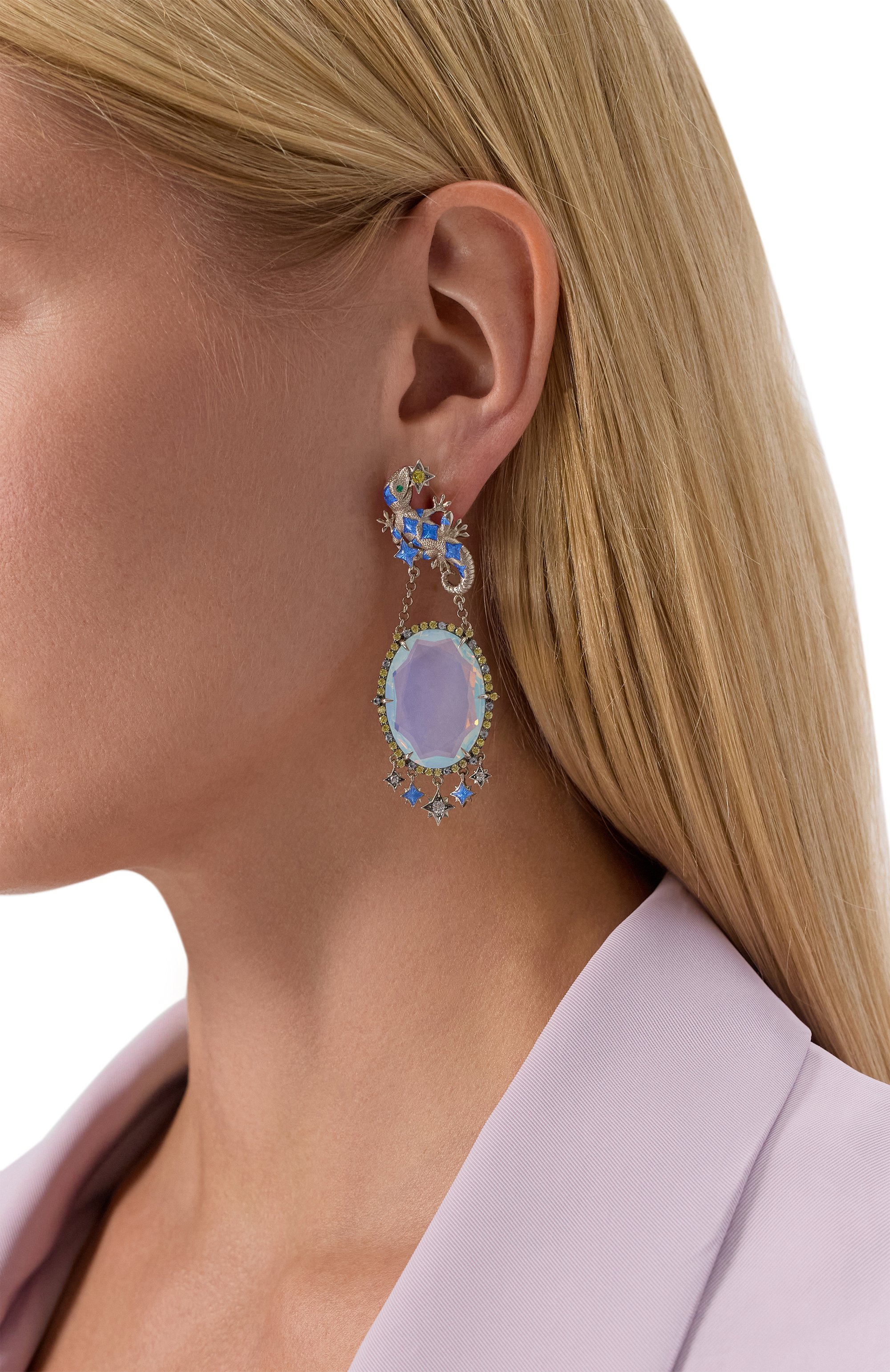 Серьги gecko QUEENSBEE, арт. 201372, фото 2