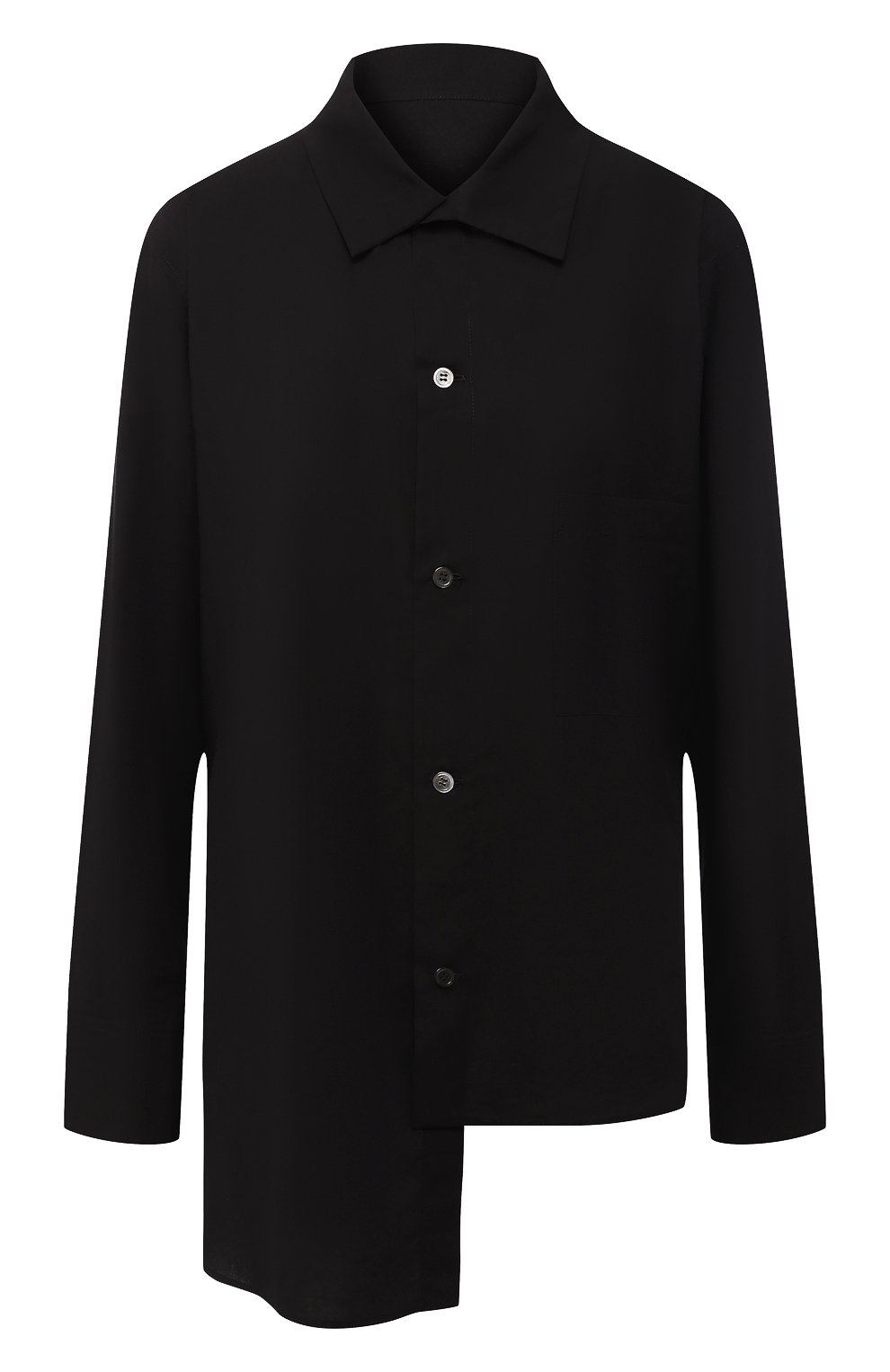 Хлопковая рубашка YOHJI YAMAMOTO, арт. YJ-B05-030, фото 1