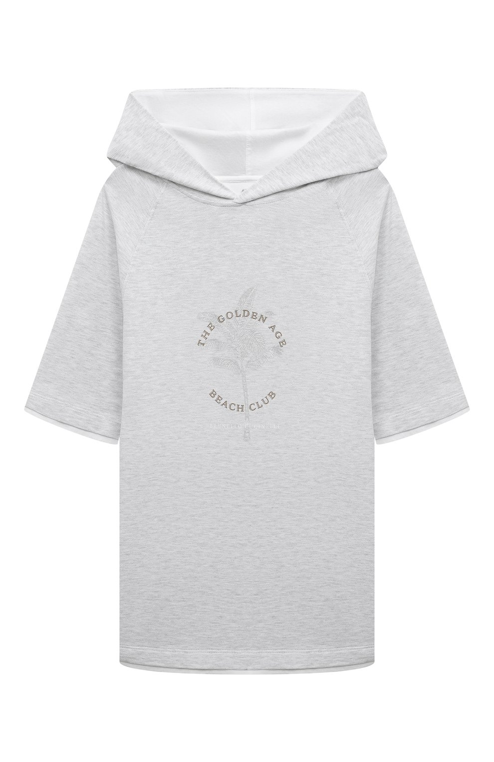 Хлопковая футболка BRUNELLO CUCINELLI, арт. BE854E169C, фото 1