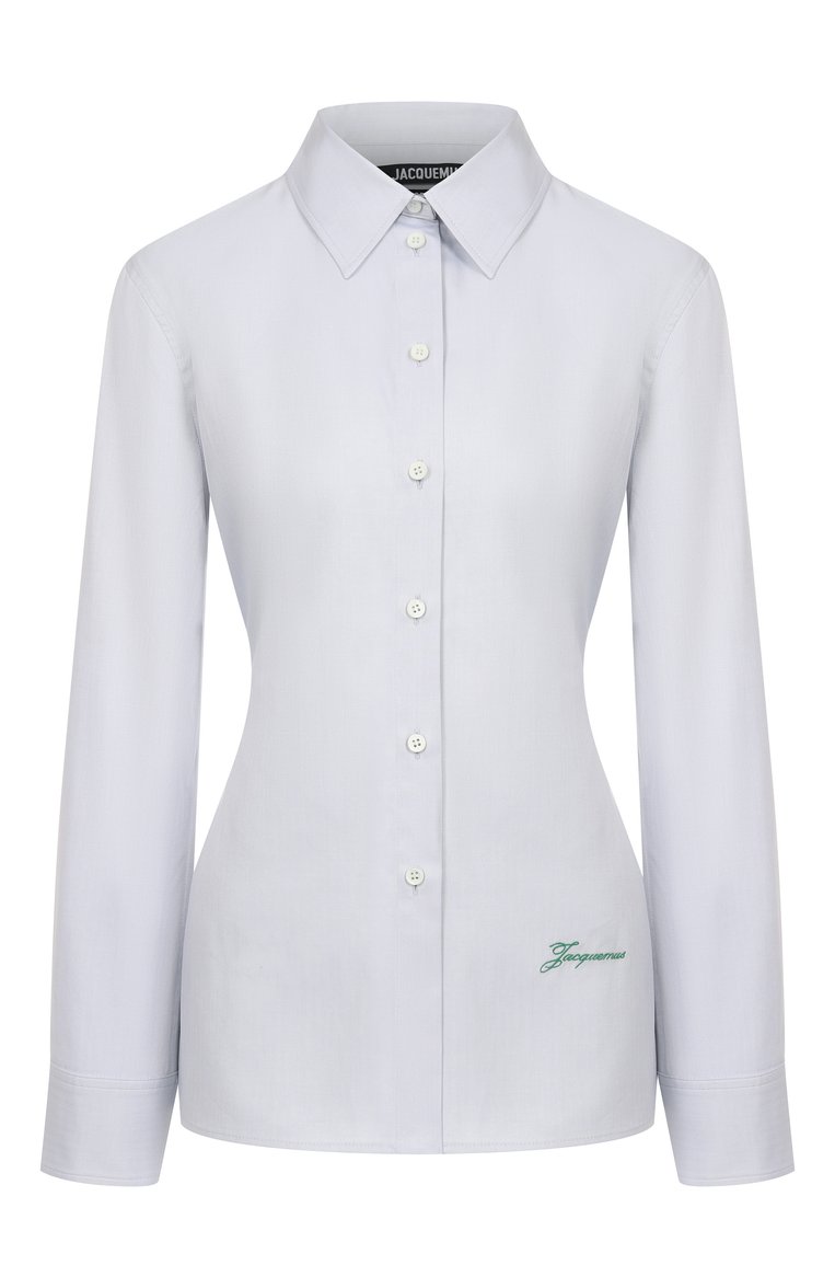 Хлопковая рубашка JACQUEMUS, арт. 25E243SH064, фото 1