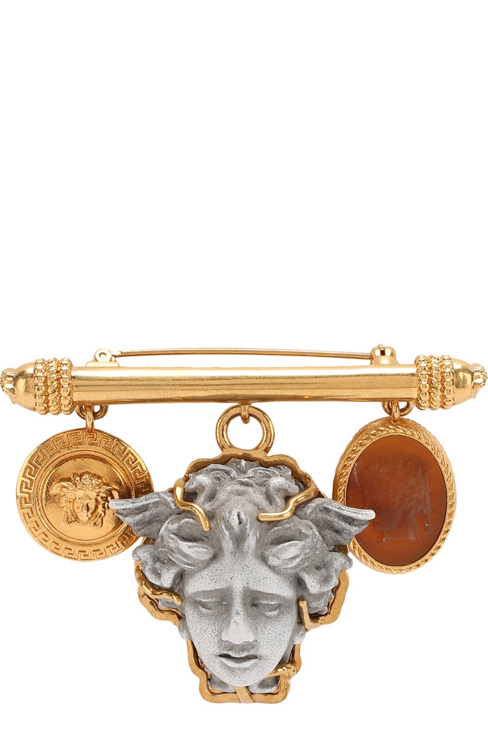 Брошь medusa с подвесками VERSACE, арт. DG6G619/DJMR, фото 1