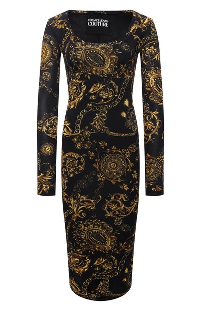 Женское платье из вискозы VERSACE JEANS COUTURE, арт. 71HA0920-71DP920 J FLUID0 PRINT/JS012