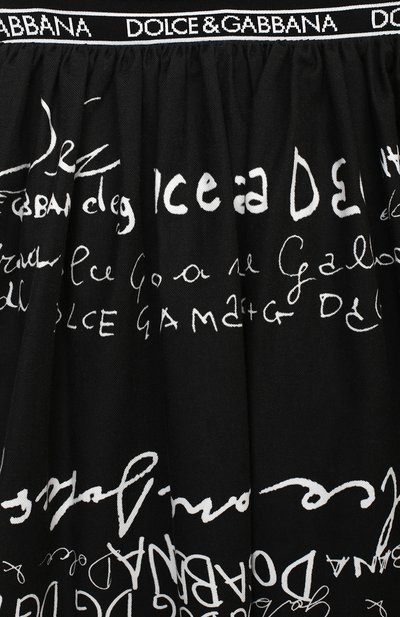 Хлопковая юбка DOLCE & GABBANA, арт. L53I31/G7XBY/8-14, фото 3