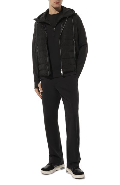 Брюки CROW’S EYE черного цвета по цене 35000 руб., арт. LE 56, фото 2 Брюки CROW’S EYE, арт. LE 56, фото 2