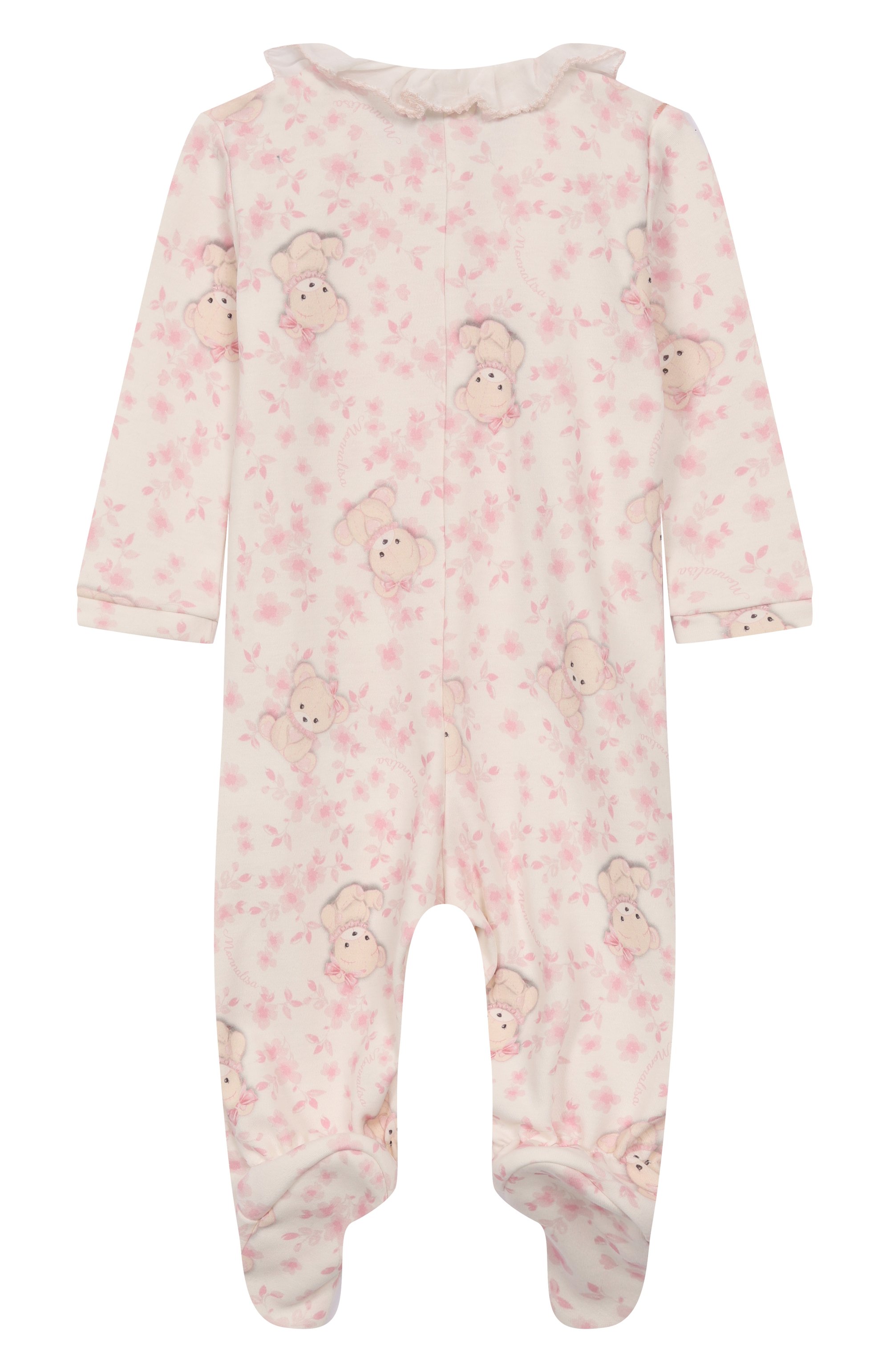 Хлопковый комбинезон MONNALISA, арт. 35F206, фото 2