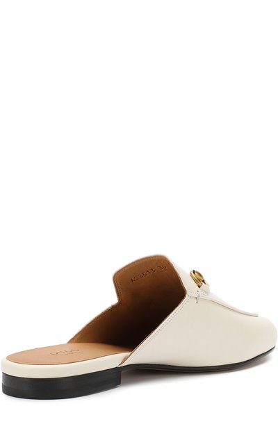 Кожаные сабо princetown GUCCI, арт. 423513/C9D00, фото 4