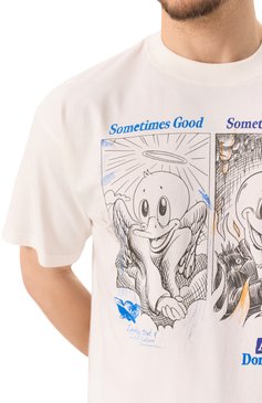 Мужская хлопковая футболка DOMREBEL белого цвета, арт. S0METIMES/T-SHIRT | Фото 5 (Длина (для топов): Стандартные; Драгоценные камни: Проставлено; Рукава: Короткие; Материал сплава: Проставлено; Принт: С принтом; Стили: Гранж; Материал внешний: Хлопок; Мужское Кросс-КТ: Футболка-одежда; Кросс-КТ: Джерси)