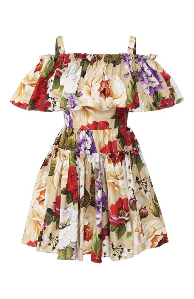 Хлопковое платье DOLCE & GABBANA, арт. F63X7T/HS5GA, фото 1