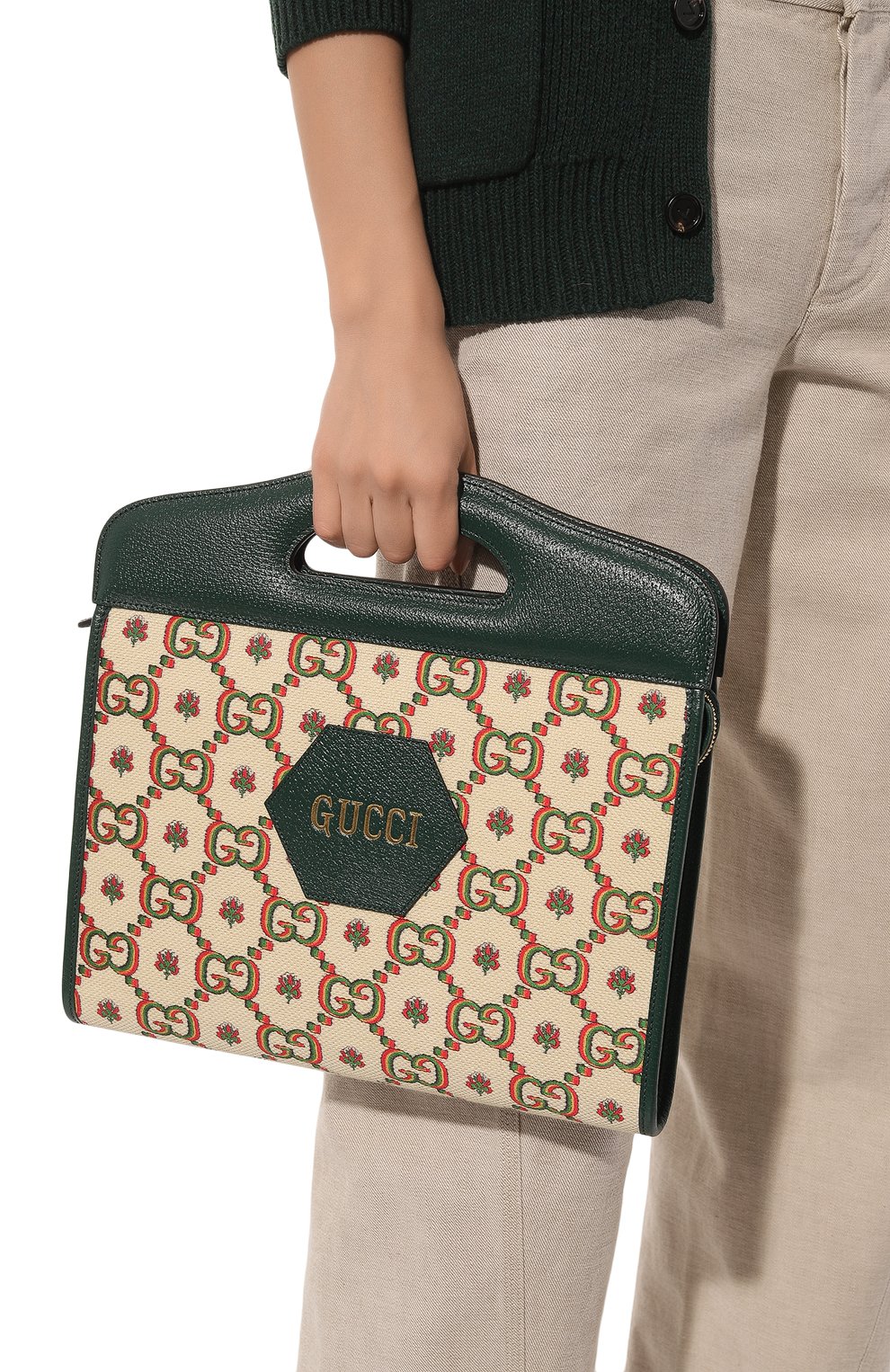 Сумка-тоут gucci 100 GUCCI, арт. 676291 UMBAG, фото 2