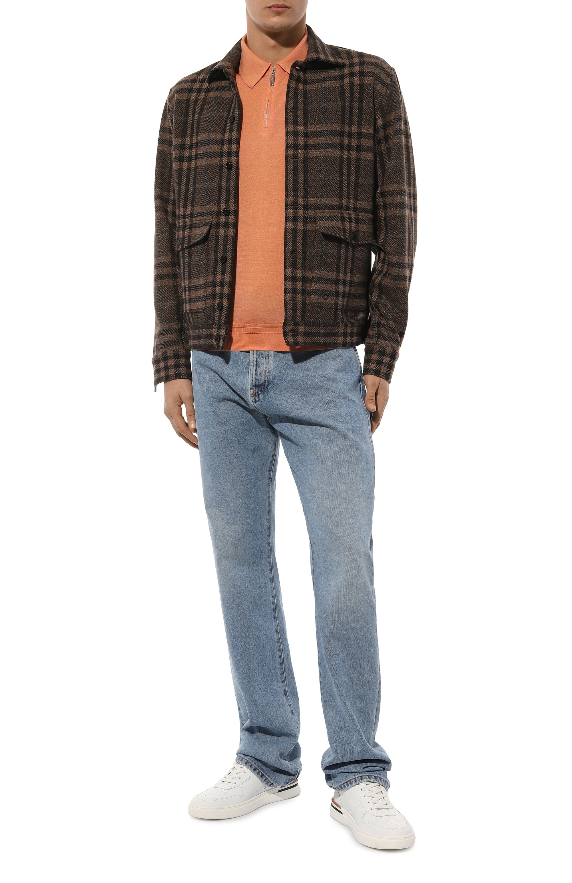 Шелковое поло STEFANO RICCI, арт. K616215P31/F24101, фото 2