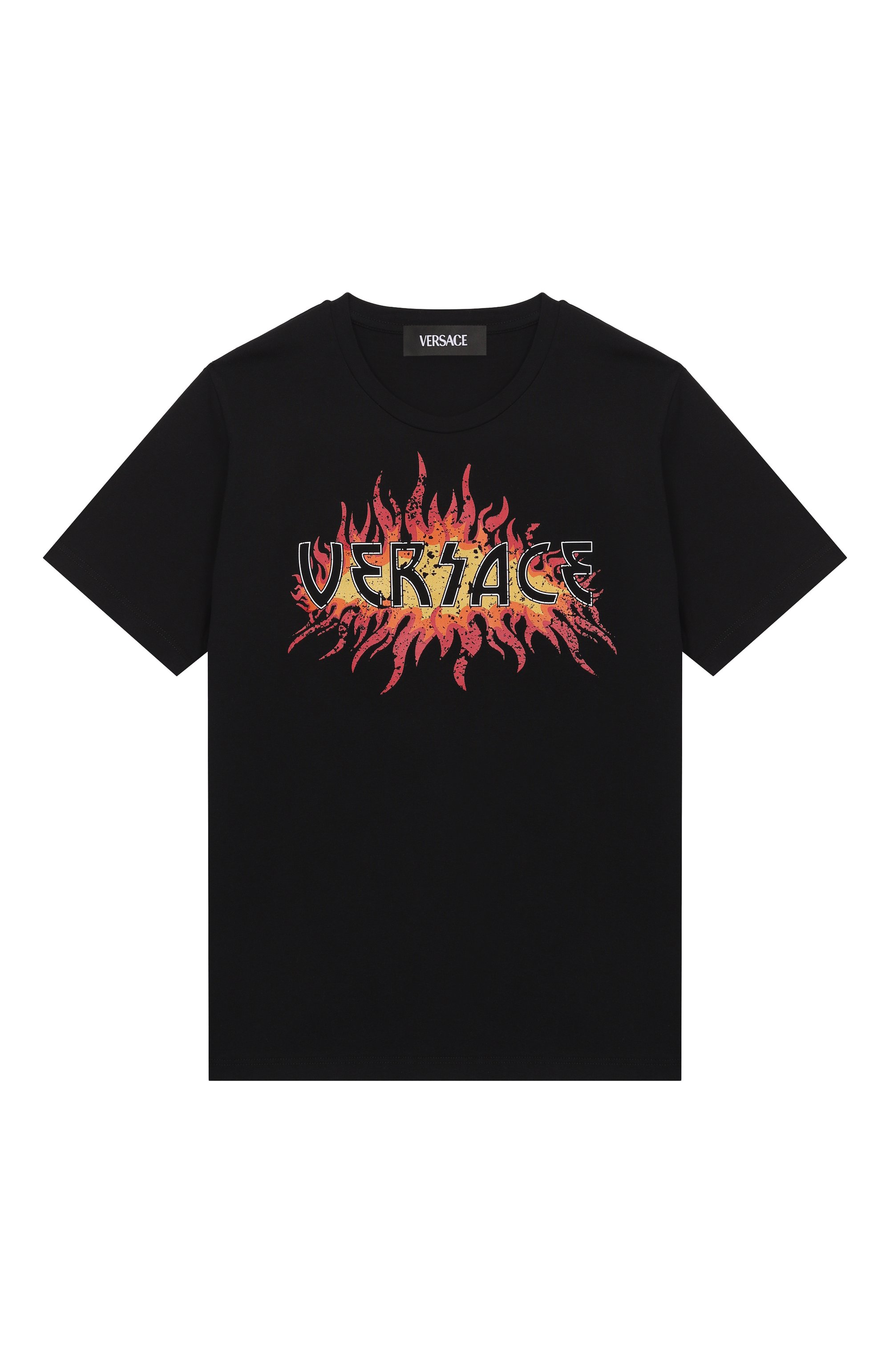 Хлопковая футболка VERSACE, арт. 1018293/1A13075/8A-14A, фото 1