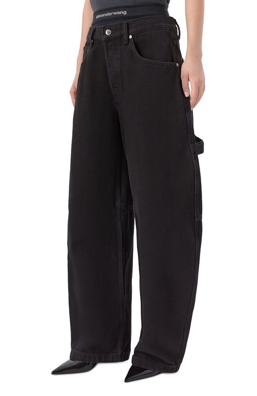 Джинсы Alexander Wang 4DC1264110 Чёрный  4DC1264110 Фото 3