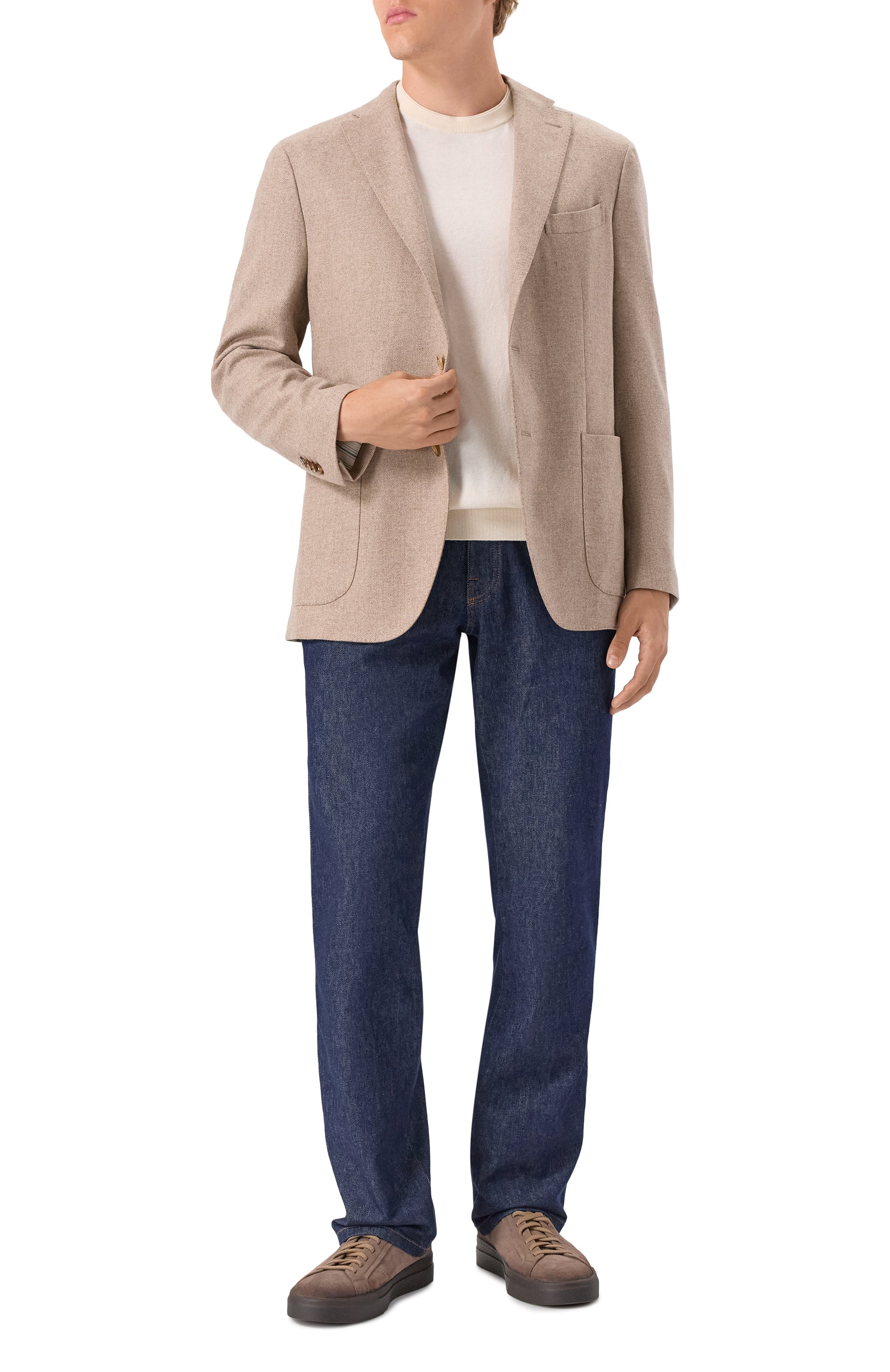 Замшевые кеды gloria SANTONI, арт. MBGG22120SM0TZIR/E81, фото 2