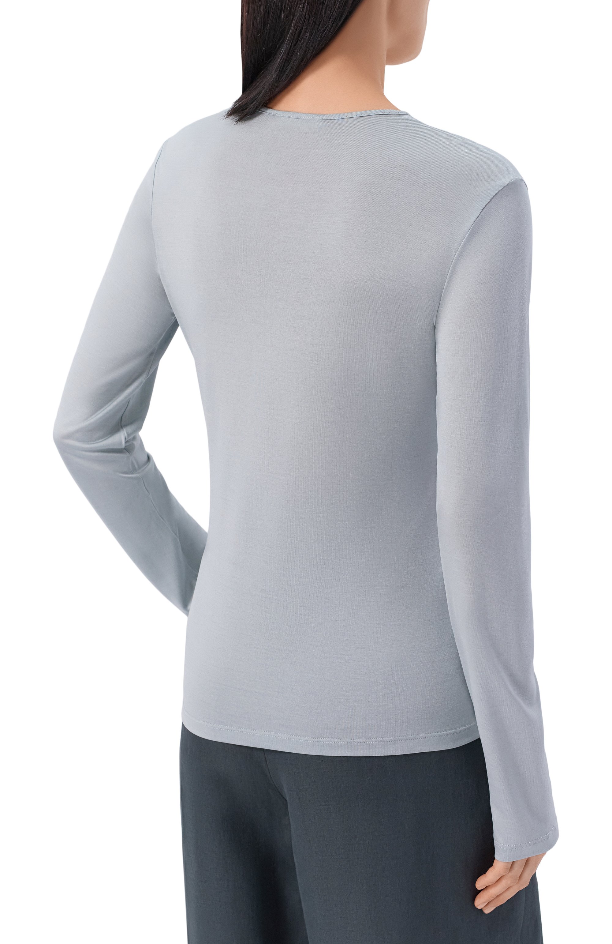 Шелковый лонгслив 12 STOREEZ, арт. 136689, фото 4