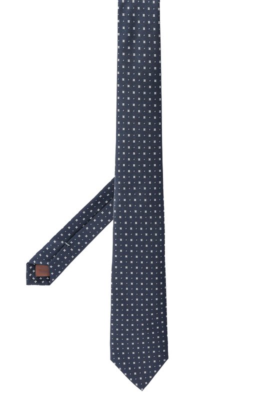 Шелковый галстук Canali 18/HS04582 Синий  18/HS04582 Фото 3