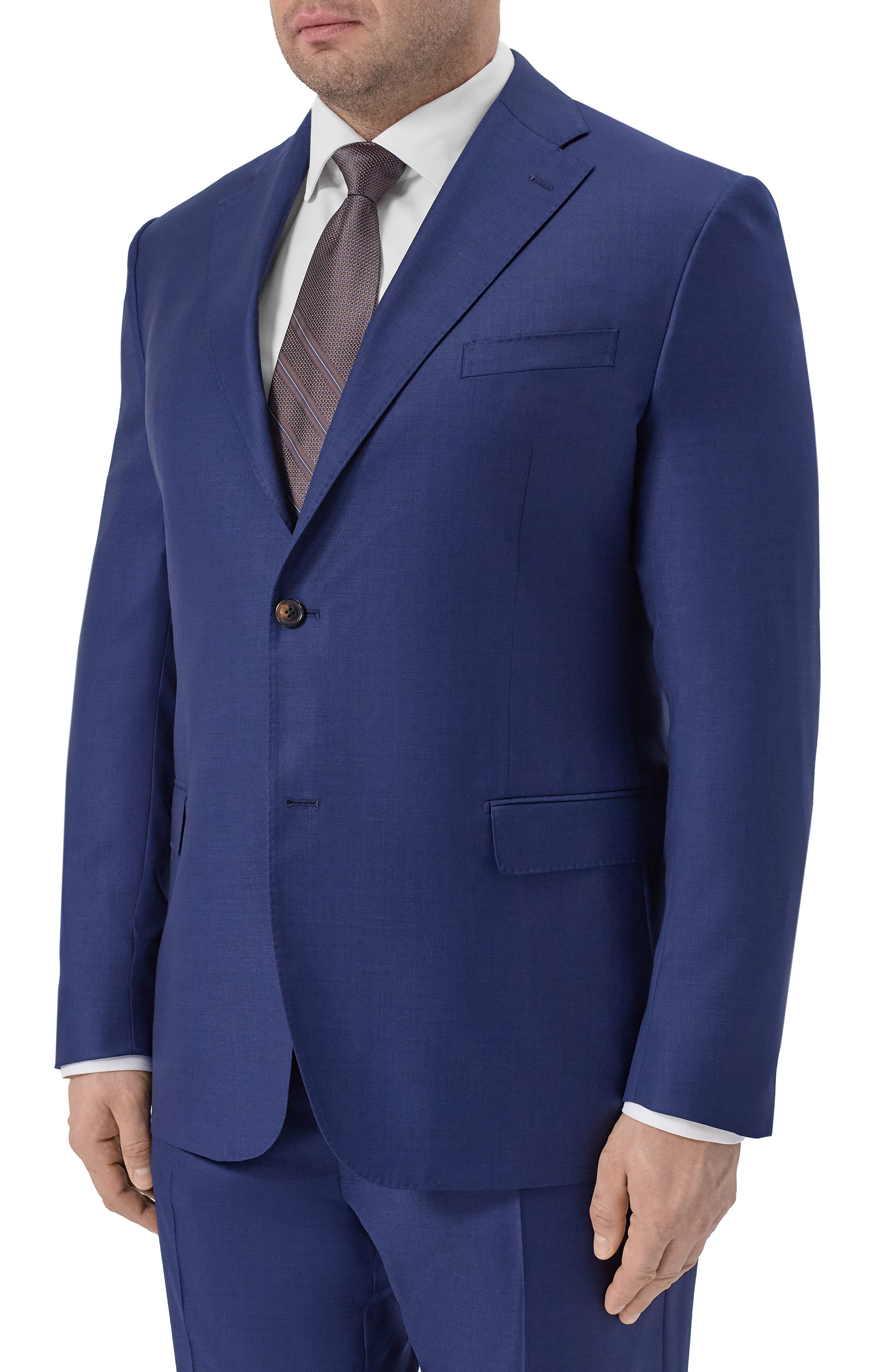 Шерстяной костюм CORNELIANI темно-синего цвета по цене 181500 руб., арт. 276008/2717087_SET, фото 2 Шерстяной костюм CORNELIANI, арт. 276008/2717087_SET, фото 2