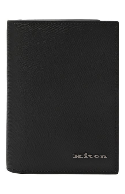 Мужской кожаная обложка для паспорта KITON, арт. UPEA030N0126901