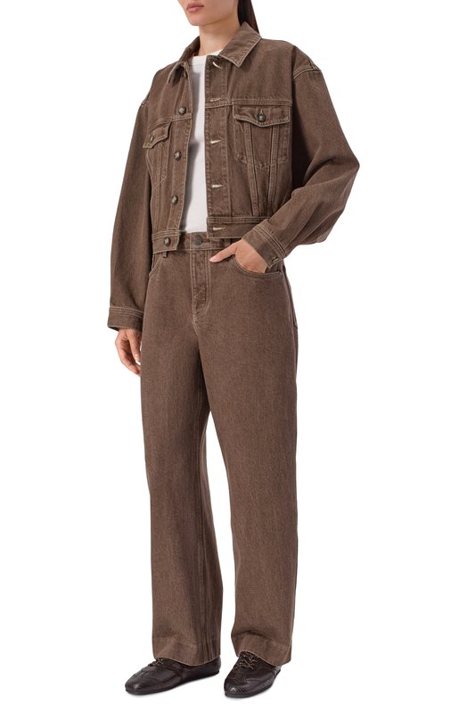 Джинсовая куртка 12 STOREEZ 135939 Коричневый  135939 Фото 2