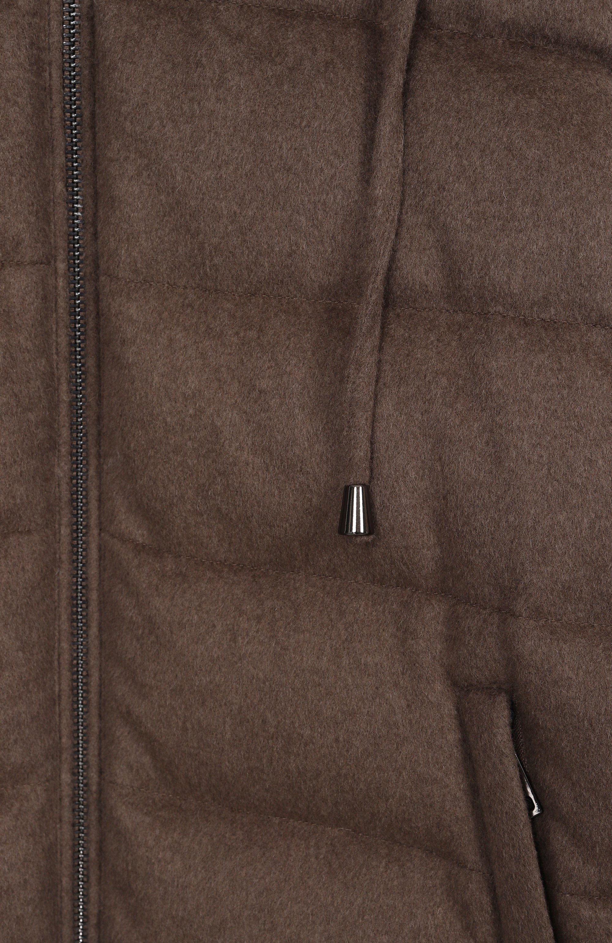 Пуховик из шерсти и кашемира MANZONI24, арт. 25UB777-WCASPX, фото 3