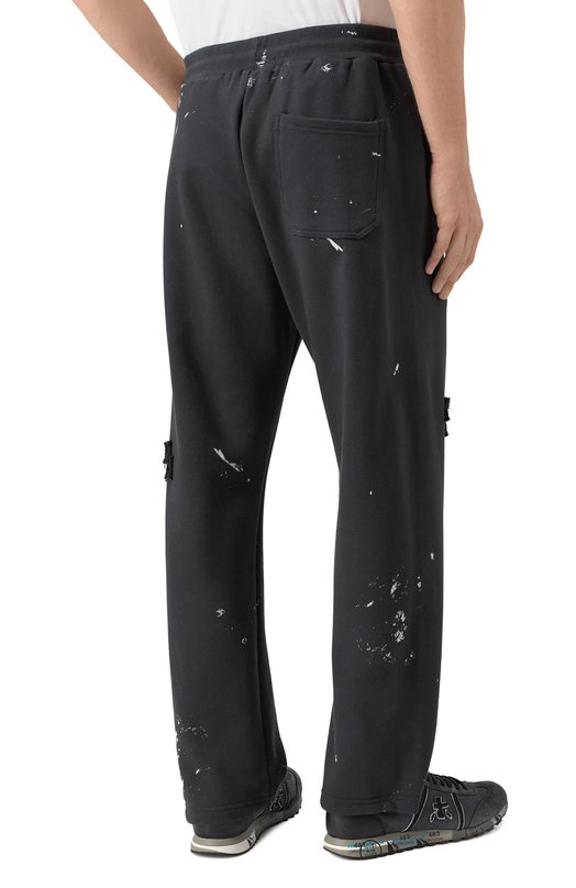 Хлопковые брюки DOMREBEL M STAFF SWEATPANTS Серый  M STAFF SWEATPANTS Фото 4