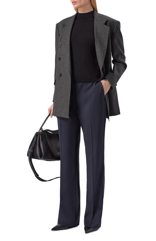 Шерстяные брюки The Kooples FPAN31152K Синий  FPAN31152K Фото 2