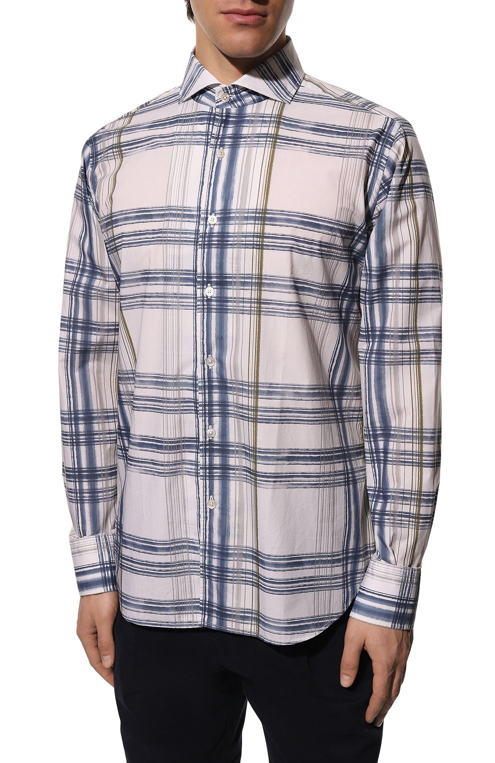 Хлопковая рубашка CANALI, арт. L756/GL02218, фото 3