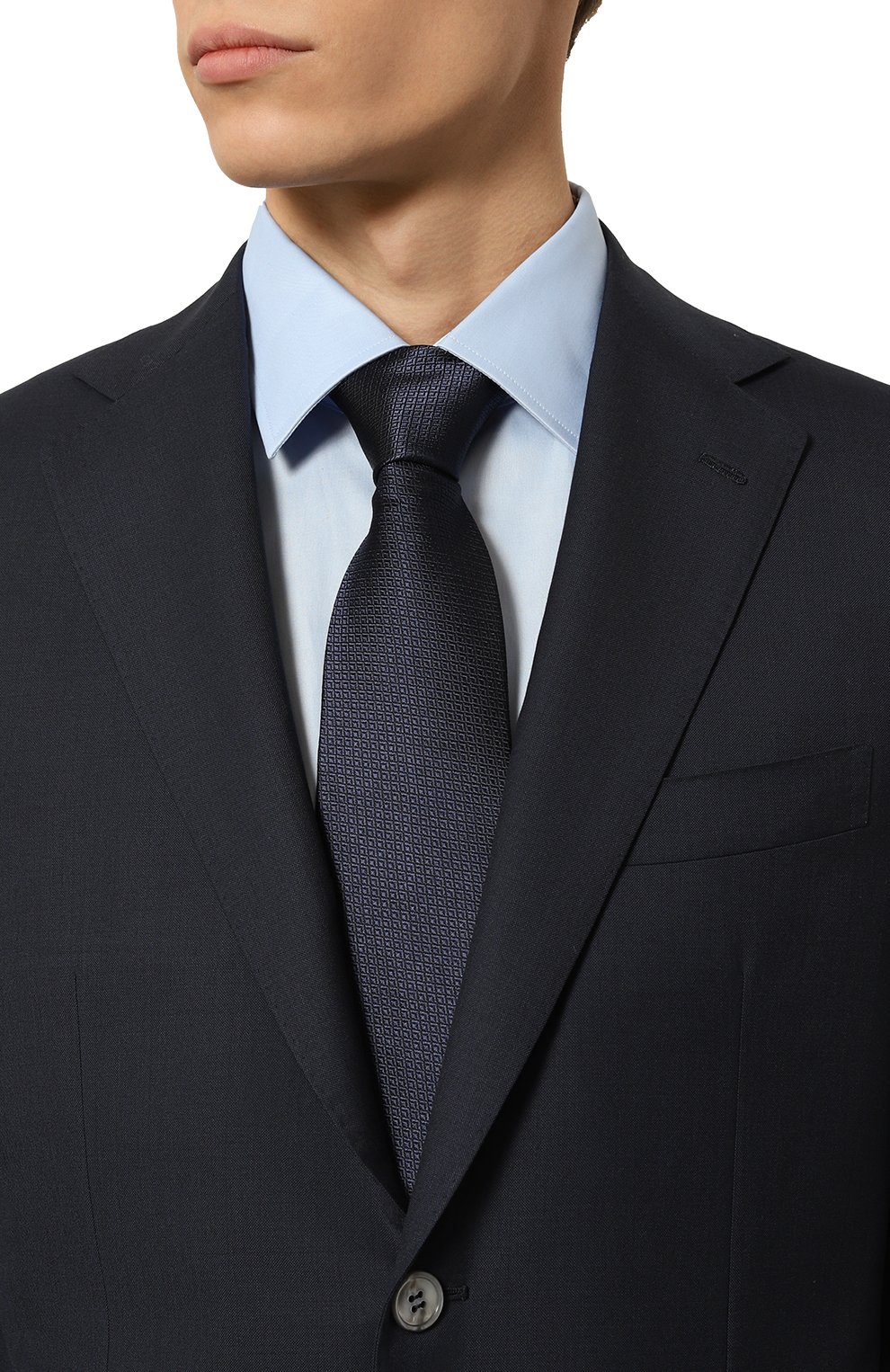 Шелковый галстук ZEGNA, арт. 1P8/Z8W01TA8, фото 2