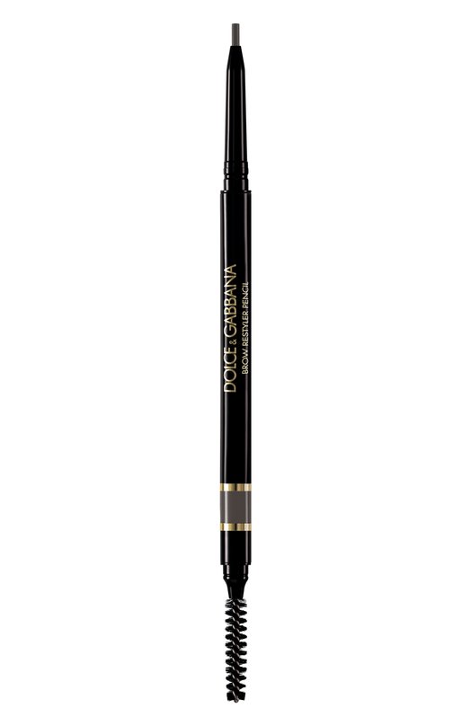 фото Моделирующий карандаш для бровей brow restyler pencil, оттенок 04 dark brown (0,09g) dolce & gabbana