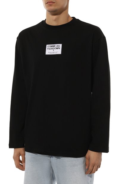 Хлопковый лонгслив COMME DES FUCKDOWN, арт. CFABM01454, фото 3