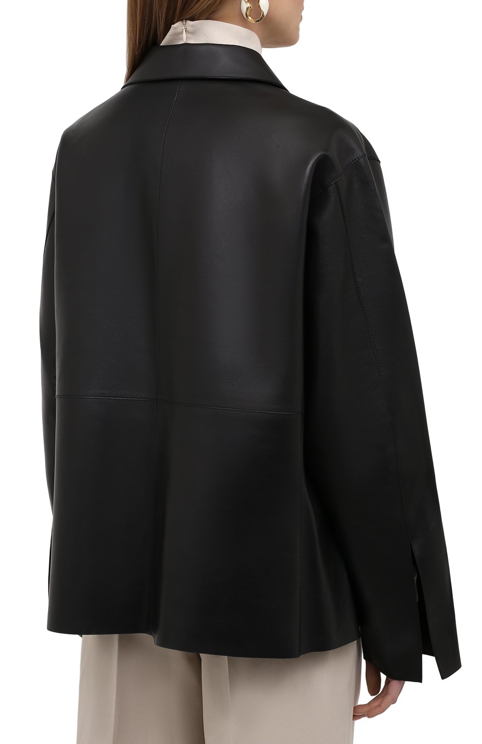 Кожаная куртка TOTEME, арт. 213-108-737, фото 4