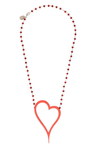 Колье алое сердце DZHANELLI, арт. 1134, фото 1