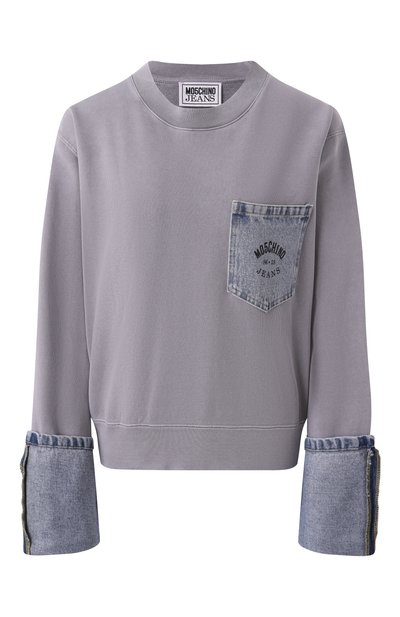 Женский хлопковый свитшот M05CH1NO JEANS, арт. A1709/3228