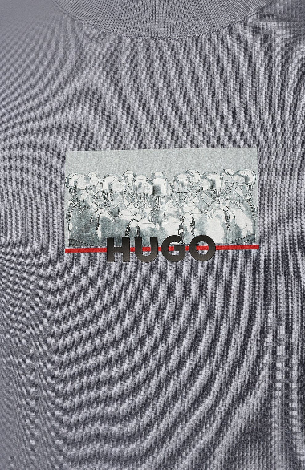 Хлопковая футболка HUGO, арт. 50471549, фото 5