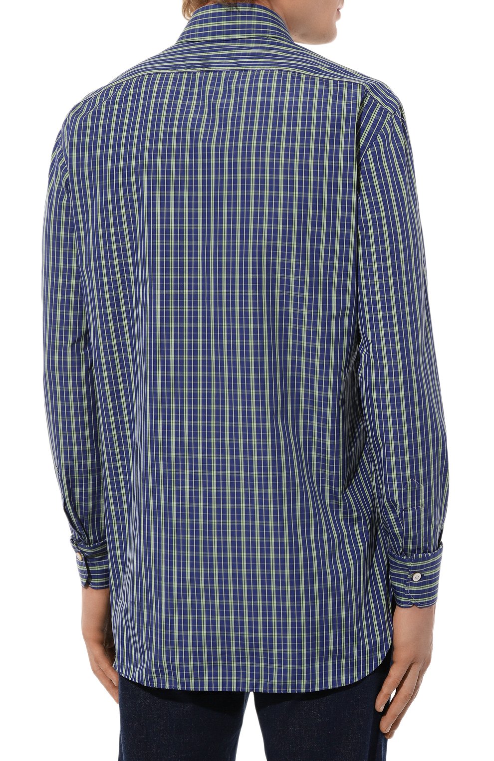 Хлопковая рубашка KITON, арт. UCIH0909722, фото 4