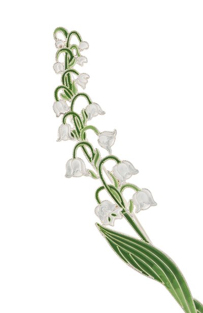 Брошь ландыш РУССКИЕ САМОЦВЕТЫ, арт. 41481, фото 4