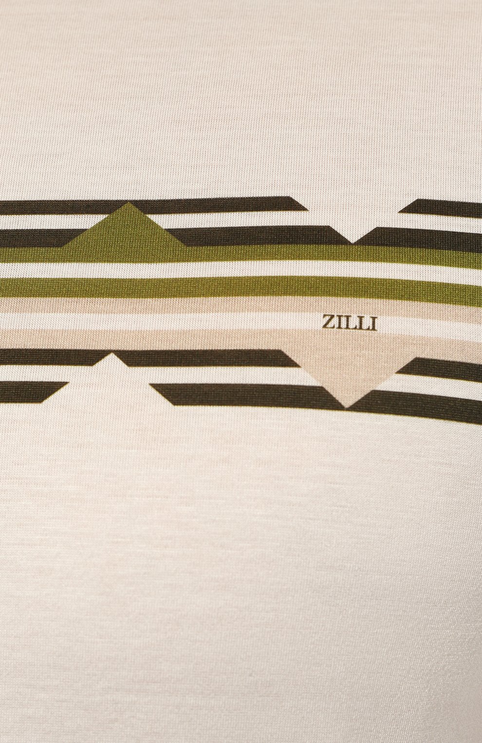 Хлопковая футболка ZILLI, арт. TSR02AM0110VZLF59, фото 5