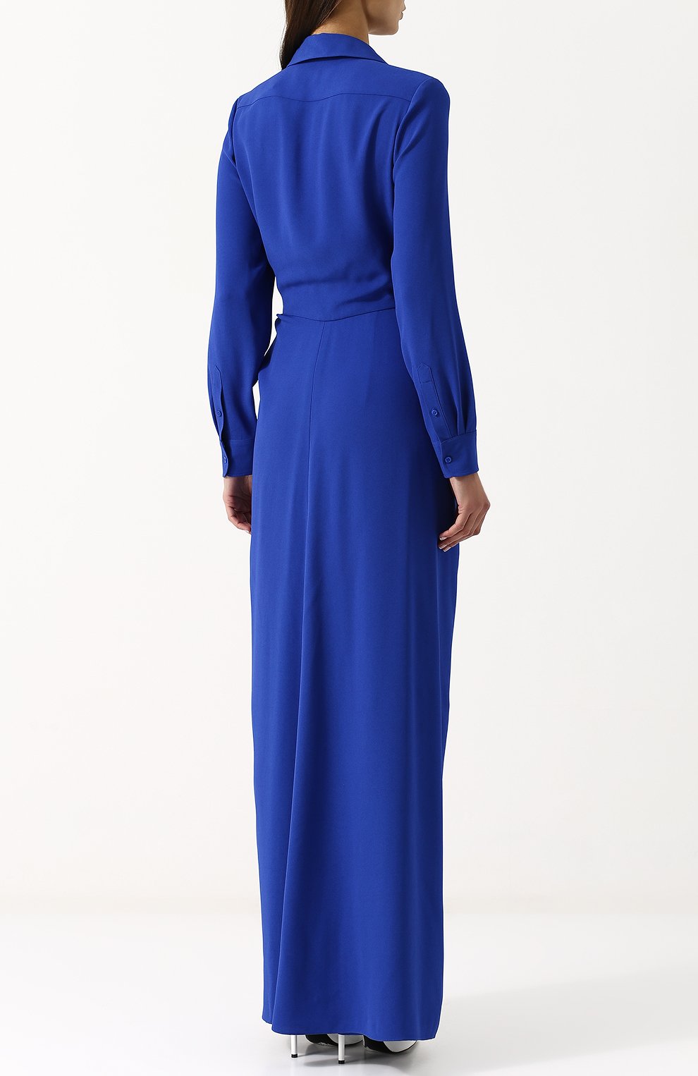 Однотонный приталенный комбинезон из вискозы RALPH LAUREN, арт. 290707925, фото 4