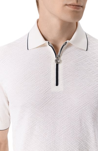 Шелковое поло STEFANO RICCI, арт. K616452P31/F26117, фото 5