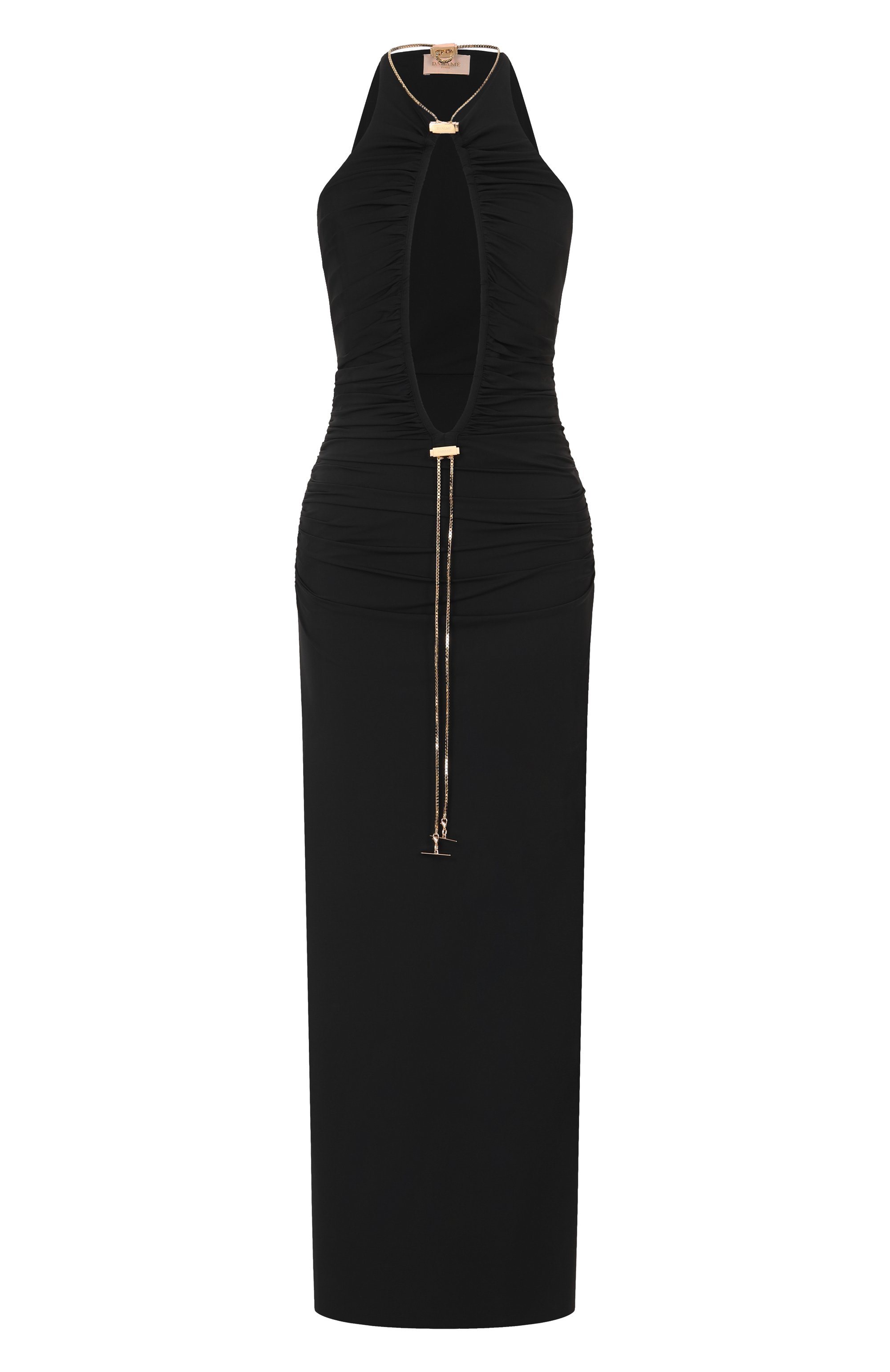 Платье DANAME черного цвета по цене 121500 руб., арт. 625FW67360, фото 1 Платье DANAME, арт. 625FW67360, фото 1