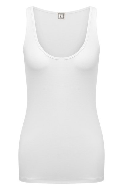 Хлопковая майка TOTEME, арт. 241-WRT1053-FB0094, фото 1