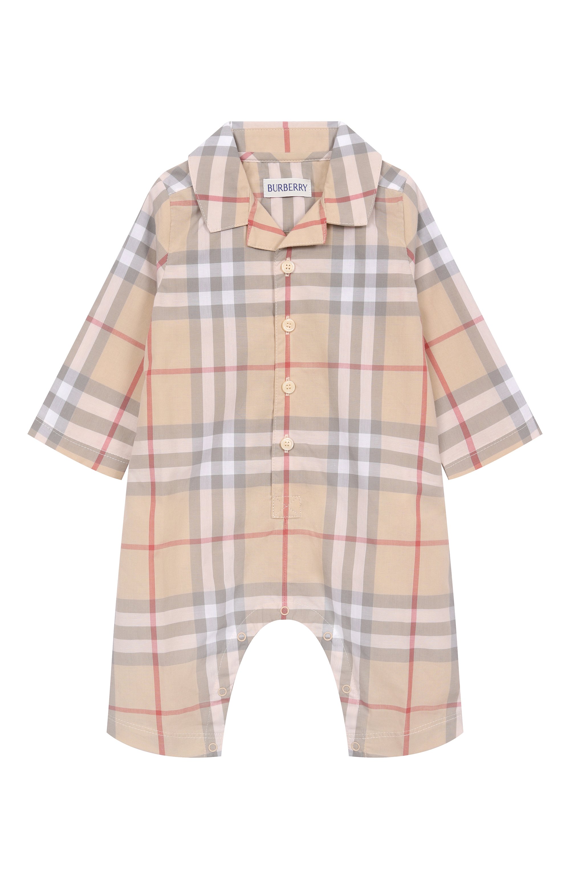 Хлопковый комбинезон BURBERRY, арт. 8109394, фото 1