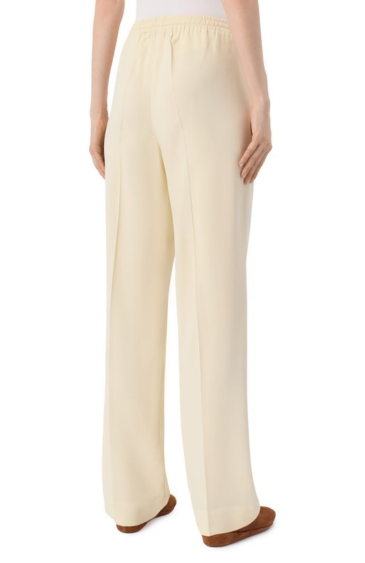 Брюки из вискозы ASCENO C0RE_B035F25 Кремовый  C0RE_B035F25 Фото 4