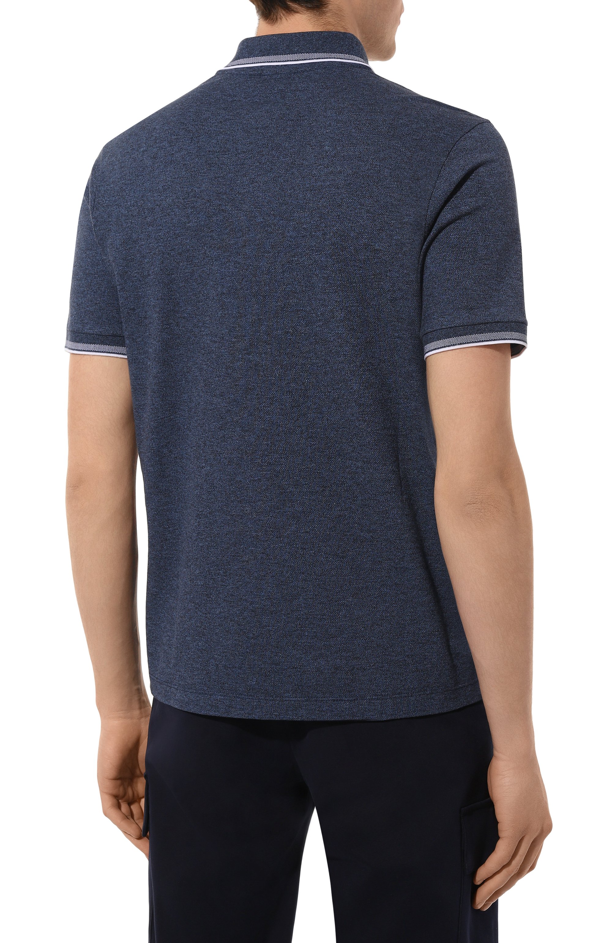 Хлопковое поло PAUL&SHARK, арт. 25411205, фото 4