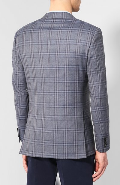 Шерстяной пиджак BRIONI, арт. RGI30M/P8A84/PARLAMENT0, фото 4